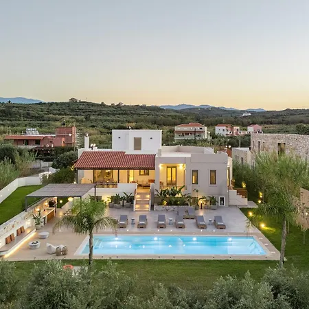 Quiet Aviana,garden, Heated Pool,bbq,jacuzzi * Gerani (Chania)