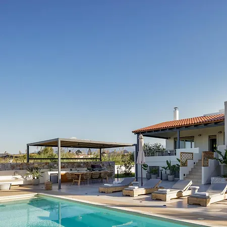 Quiet Aviana,garden, Heated Pool,bbq,jacuzzi * Gerani (Chania)